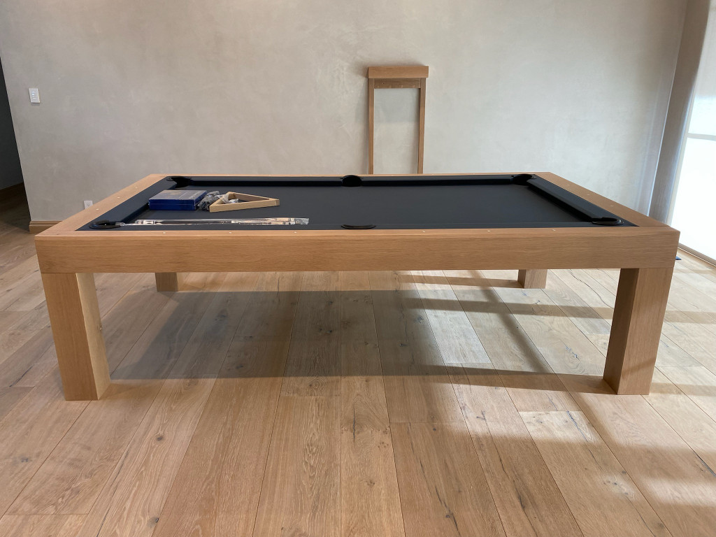 MODEL MODERN RIFT WHITE OAK POOL TABLES III
