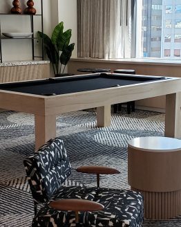 Modern Oak Pool Table
