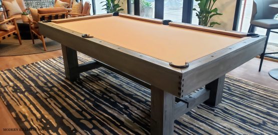 modern pool table custom pool tables contemporary tool tables Modern Tahoe Grey Pool Table