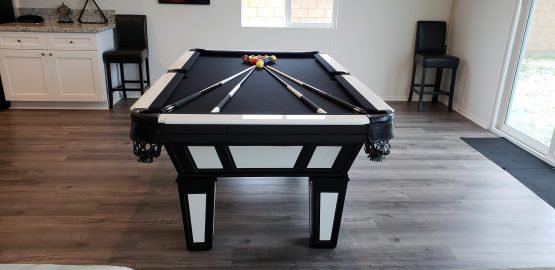 modern pool table custom pool tables contemporary tool tables Black Beauty Traditional Pool Table