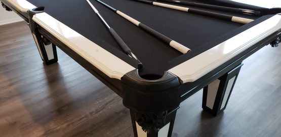 modern pool table custom pool tables contemporary tool tables Black Beauty Traditional Pool Table