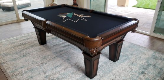 modern pool table custom pool tables contemporary tool tables Aston Traditional Pool Table