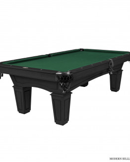 modern pool table, custom pool tables, contemporary tool tables, Traditional Ash Black Pool Table
