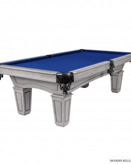 modern pool table, custom pool tables, contemporary tool tables, Traditional Silver Mist Pool Table