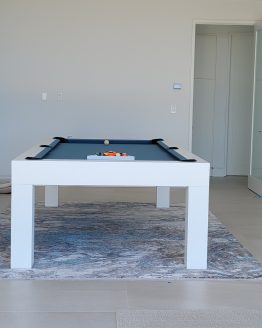 Modern Pool Table,  All White Design (Copy)