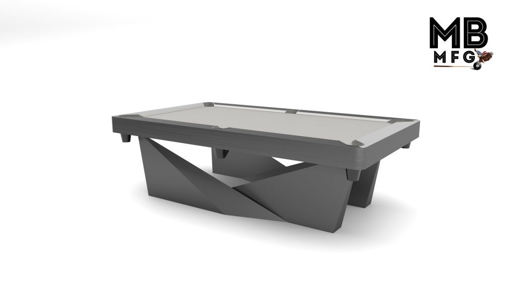 modern pool tables, custom pool tables, modern billiards mfg