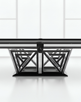 Modern Pool Tables Stealth Glass