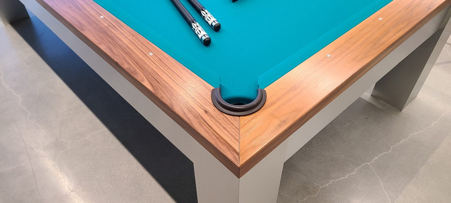 MODEL PROMETHEUS STEEL BRUSH POOL TABLE