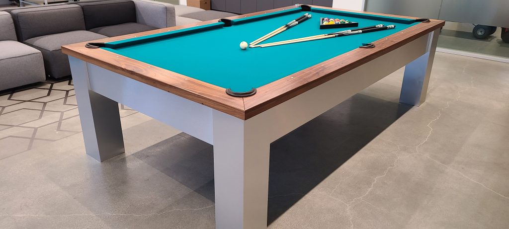 MODEL PROMETHEUS STEEL BRUSH POOL TABLE